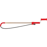 Toilet Auger No.K-3 with Head, Manual, Bulb, 3' Cable Length MAS Chibougamau