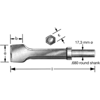 Burin pneumatique a/collier de r&eacute;tention MAS Chibougamau