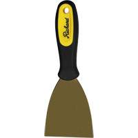Grattoirs muraux rigides, Lame Laiton, Largeur 3", Manche Plastique MAS Chibougamau
