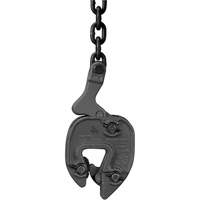 GX Plate Clamp with Chain Connector, 1000 lbs. (0.5 tons), 1/16" - 5/16" Jaw Opening MAS Chibougamau