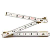 Folding Wood Rule, 6' L, Wood, 1/6" Graduations MAS Chibougamau