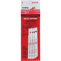 Lames de scie sauteuse, Bim&eacute;tal, Tige en U, 2-3/4" lo, 18 dents par pouce MAS Chibougamau
