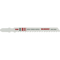 Lame de scie sauteuse, Bim&eacute;tal, Tige en T, 4" lo, 6 dents par pouce MAS Chibougamau