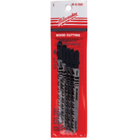 Lame de scie sauteuse, Bim&eacute;tal, Tige en T, 4" lo, 6 dents par pouce MAS Chibougamau