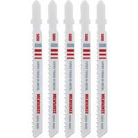 Lame de scie sauteuse, Bim&eacute;tal, Tige en T, 4" lo, 8 dents par pouce MAS Chibougamau