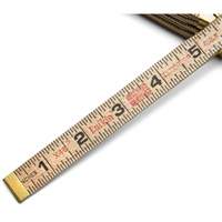 Folding Rule, 6' L, Wood, 1/16" Graduations MAS Chibougamau