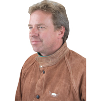 Veste de soudage, Cuir, 4T-Grand, Lava Brown MAS Chibougamau