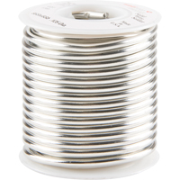 Common Solder, Lead-Free, 95% Tin 5% Antimony, Solid Core, 0.125" Dia. MAS Chibougamau
