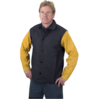 Welding Jacket, Proban, 4X-Large, Black MAS Chibougamau