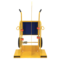 Chariot pour chalumeau et bouteille de soudage, Roues Pneumatique, Base de 24" la x 19-1/2" lo, 500 lb MAS Chibougamau