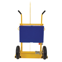 Chariot pour chalumeau et bouteille de soudage, Roues Pneumatique, Base de 24" la x 19-1/2" lo, 500 lb MAS Chibougamau