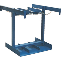 Chariot pour bouteilles, Roues Caoutchouc, Base de 35" la x 38" lo, 500 lb MAS Chibougamau