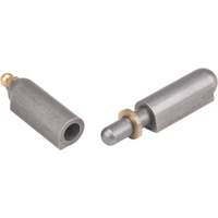 Charni&egrave;re &agrave; souder, 0,512" dia. x 3,15" lo, Acier doux a/goupille fixe en acier MAS Chibougamau
