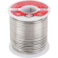 Brasure au plomb 60/40 &agrave; noyau de colophane, &agrave; base de plomb, 60 % d'&eacute;tain, 40 % de plomb, &acirc;me Colophane, dia. 1/16" MAS Chibougamau