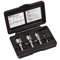 Carbide Hole Cutter Set with Heavy-Duty Carry Case, 4 Pieces MAS Chibougamau