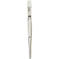Industrial Tweezers with Blunt Serrated Tip MAS Chibougamau