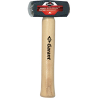 Club Hammer, 3 lbs., 10" L, Wood Handle MAS Chibougamau