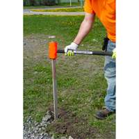 Masse indestructible, 8 lb, 24", Prise Fibre de verre MAS Chibougamau