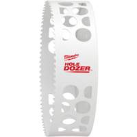 Hole Dozer Hole Saw, 6", 1-5/8" Depth of Cut, Bi-Metal MAS Chibougamau