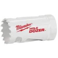 Hole Dozer Hole Saw with Arbor, 1", 1-5/8" Depth of Cut, Bi-Metal MAS Chibougamau