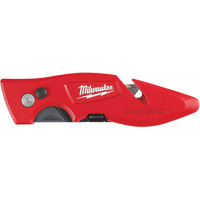 Couteau utilitaire rabattable Fastback, 2" lame, lame en Acier au carbone, poign&eacute;e en M&eacute;tal MAS Chibougamau