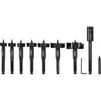 Self-Feed Wood Drill Bit Kit, 8 Pieces, High Carbon Steel MAS Chibougamau