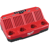 Chargeur s&eacute;quentiel avec quatre baies M12 , 12 V, Lithium-ion MAS Chibougamau