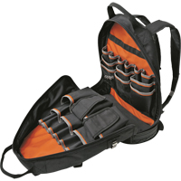 Tradesman Pro Electrician's Backpack Organizer, 14" L x 7" W, Black, Ballistic MAS Chibougamau