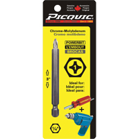 Powerbit, Phillips, #1 Tip, 1/4" Drive Size, 3" Length MAS Chibougamau