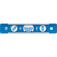 Niveau torpille True Blue, 9" lo, Aluminium, 3 fioles, Magn&eacute;tique MAS Chibougamau