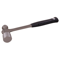 Ball Pein Hammer with Forged Handle, 12 oz./8 oz. Head Weight, Plain Face MAS Chibougamau