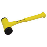 Dead Blow Hammer, 24 oz., Textured Grip, 12-1/4" L MAS Chibougamau