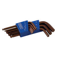 Short Ball End Hex Key Set, 9 Pcs., Metric MAS Chibougamau