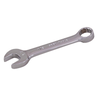 Cl&eacute; mixte courte, 12 pans, 1/4", Fini Chrome MAS Chibougamau