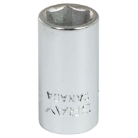 Socket, 5/16", 1/4" Drive, 6 Points MAS Chibougamau