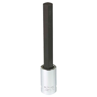 Extra Long Bit  Socket, 10 mm x 4" L, 3/8" Drive MAS Chibougamau