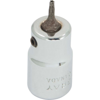 Bit Socket, Torx&reg;, T7 x 2-1/8" L, 3/8" Drive MAS Chibougamau