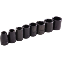 Socket Set, 8 Pcs, Impact, 3/8" Drive Size MAS Chibougamau