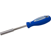 Hex Bit Holder, 1/4" Drive, 8" L, Magnetic MAS Chibougamau