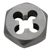 &eacute;crou &agrave; refileter hexagonale, dia. 1"/1-1/16", Filet de 1/8"-27, Acier au carbone/Acier au chrome MAS Chibougamau