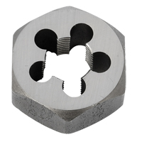 &eacute;crou &agrave; refileter hexagonale, dia. 1"/1-1/16", Filet de 3/8"-18, Acier au carbone/Acier au chrome MAS Chibougamau