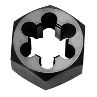 &eacute;crou &agrave; refileter hexagonale, dia. 2"/1", Filet de 3/4"-14, Acier au carbone/Acier au chrome MAS Chibougamau