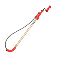 D&eacute;gorgeoir pour toilette, Manuel, Tulipe, 6' Longueur du c&acirc;ble, 1/2" Diam&egrave;tre du c&acirc;ble MAS Chibougamau