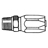 Fittings - Reusable Hose Fittings, 1/2" Dia., Brass MAS Chibougamau