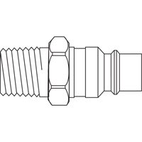Ultraflo Interchange Plugs, 1/4" MAS Chibougamau