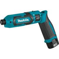 Impact Driver Kit, 1/4", 220 in-lbs Max. Torque, 7.2 V, Lithium-Ion MAS Chibougamau
