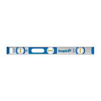Level, I-Beam, 24" L, Aluminum, 3, Magnetic MAS Chibougamau