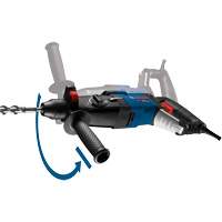 SDS-Plus&reg; Bulldog Xtreme Max Rotary Hammer, 8.5 A, 0-5100 BPM, 0-1300 RPM, 2.4 ft.-lbs. MAS Chibougamau