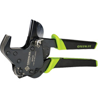 Cisaille &agrave; PVC &agrave; rochet ouverture rapide, Capacit&eacute; de 1-5/8" MAS Chibougamau