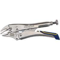 Fast Release Locking Pliers with Wire Cutter, 5" Length, Curved Jaw MAS Chibougamau